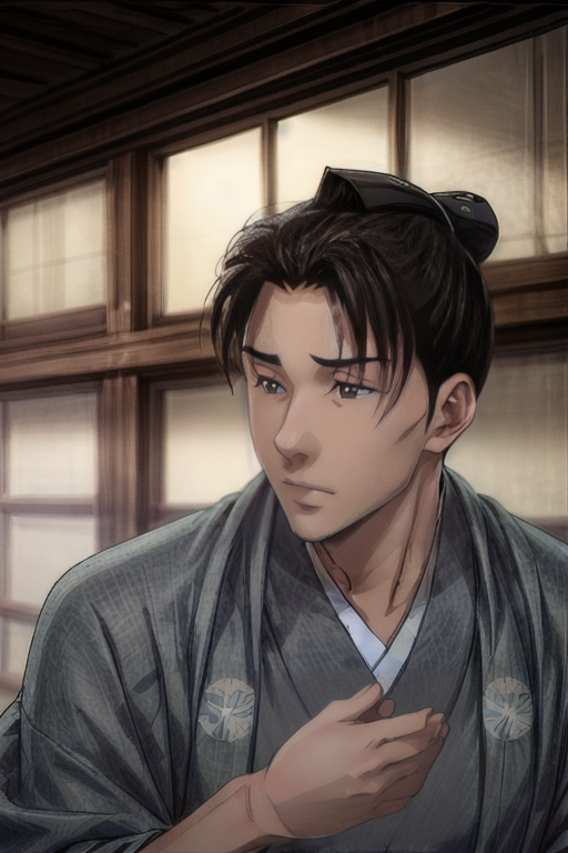 20231287-1890313388-masterpiece,((bestquality)),8k,high detailed,ultra-detailed,depth of field,wide angle,panoramic view,Anime Style,(male kimono_1.png